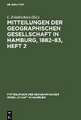 Mitteilungen der Geographischen Gesellschaft in Hamburg, 1882¿83, Heft 2