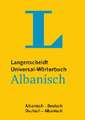 Langenscheidt Universal-Wörterbuch Albanisch - für deutsche und albanische Muttersprachler