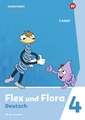 Flex und Flora 4. Heft Lesen: Für die Ausleihe (Druckschrift)