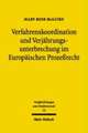 Verfahrenskoordination Und Verjahrungsunterbrechung Im Europaischen Prozessrecht: Probleme Einer Offenen Konstellation