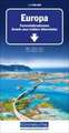 Kümmerly+Frey Strassenkarte Europa Fernverkehrsstrassen 1:3,6 Mio.