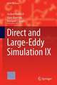 Direct and Large-Eddy Simulation IX