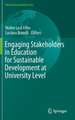 Engaging Stakeholders in Education for Sustainable Development at University Level