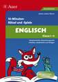 10-Minuten-Rätsel und -Spiele Englisch Klasse 1-4