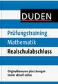 Duden - Prüfungstraining Mathematik Realschulabschluss