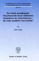 Der Schutz grundlegender Menschenrechte durch militärische Maßnahmen des Sicherheitsrates