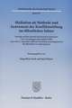 Mediation als Methode und Instrument der Konfliktmittlung im öffentlichen Sektor