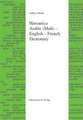 Hassaniya Arabic (Mali) - English - French Dictionary