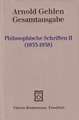 Arnold Hehlen, Philosophische Schriften II: Eine Einfuhrung in Seine Philosophie