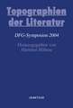 Topographien der Literatur: Deutsche Literatur im transnationalen Kontext