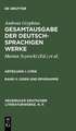 Oden und Epigramme