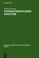 Transformationsanalyse: Methodologische Probleme der Literaturverfilmung