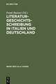 Literaturgeschichtsschreibung in Italien und Deutschland: Traditionen und aktuelle Probleme