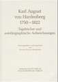 Karl August von Hardenberg 1750-1822: Tagebücher und autobiographische Aufzeichnungen 