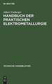 Handbuch der Praktischen Elektrometallurgie