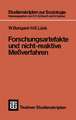 Forschungsartefakte und nicht-reaktive Meßverfahren