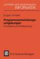 Programmentwicklungsumgebungen: Konzepte und Realisierung