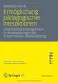 Ermöglichung pädagogischer Interaktionen: Disponibilitätsmanagement in Veranstaltungen der Erwachsenen-/Weiterbildung