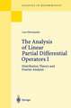 The Analysis of Linear Partial Differential Operators I: Distribution Theory and Fourier Analysis