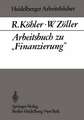 Arbeitsbuch zu „Finanzierung“