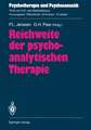 Reichweite der psychoanalytischen Therapie