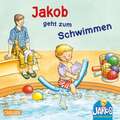 Jakob geht zum Schwimmen