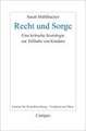 Recht und Sorge