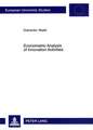 Econometric Analysis of Innovation Activities