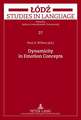 Dynamicity in Emotion Concepts