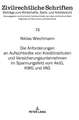 Die Anforderungen an Aufsichtsräte von Kreditinstituten und Versicherungsunternehmen im Spannungsfeld vom AktG, KWG und VAG