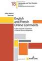 English and French Online Comments