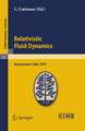 Relativistic Fluid Dynamics: Lectures given at a Summer School of the Centro Internazionale Matematico Estivo (C.I.M.E.) held in Bressanone (Bolzano), Italy, June 7-16, 1970