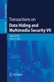 Transactions on Data Hiding and Multimedia Security VII