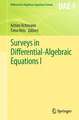 Surveys in Differential-Algebraic Equations I