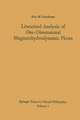 Linearized Analysis of One-Dimensional Magnetohydrodynamic Flows