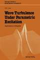 Wave Turbulence Under Parametric Excitation: Applications to Magnets