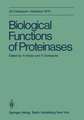 Biological Functions of Proteinases: 30. Colloquium, 26.-28. April 1979