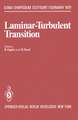 Laminar-Turbulent Transition: Symposium Stuttgart, Germany, September 16–22, 1979