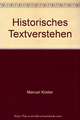 Historisches Textverstehen