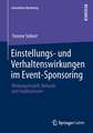 Einstellungs- und Verhaltenswirkungen im Event-Sponsoring: Wirkungsmodell, Befunde und Implikationen