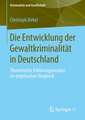 Die Entwicklung der Gewaltkriminalität in Deutschland: Theoretische Erklärungsansätze im empirischen Vergleich