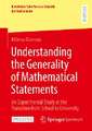 Understanding the Generality of Mathematical Statements: An Experimental Study at the Transition from School to University