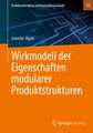 Wirkmodell der Eigenschaften modularer Produktstrukturen