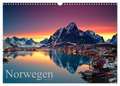 Norwegen (Wandkalender 2024 DIN A3 quer), CALVENDO Monatskalender