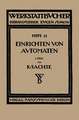 Das Einrichten von Automaten: Erster Teil Die Automaten System Spencer und Brown & Sharpe