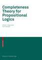 Completeness Theory for Propositional Logics