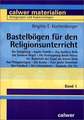 Bastelbögen für den Religionsunterricht 01