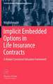 Implicit Embedded Options in Life Insurance Contracts: A Market Consistent Valuation Framework