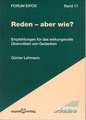 Reden - aber wie?