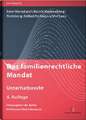 Das familienrechtliche Mandat - Unterhaltsrecht